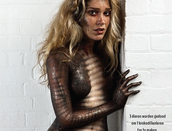Joss Stone komt op voor exotische dieren in nieuwe PETA-advertentie