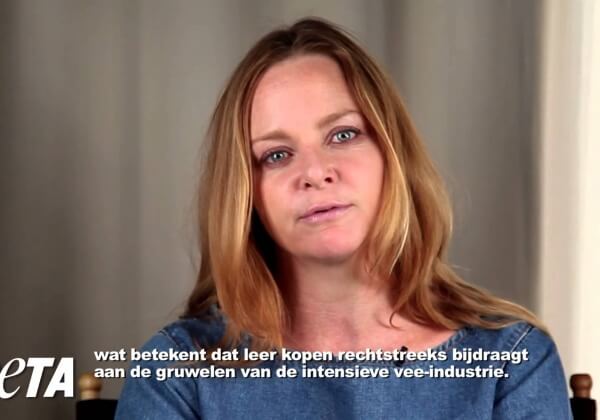 Modeontwerpster Stella McCartney’s schokkende onthulling van de leerindustrie