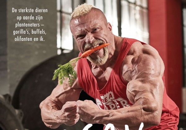Vegan Power: Mr Universe is sterker zonder vlees