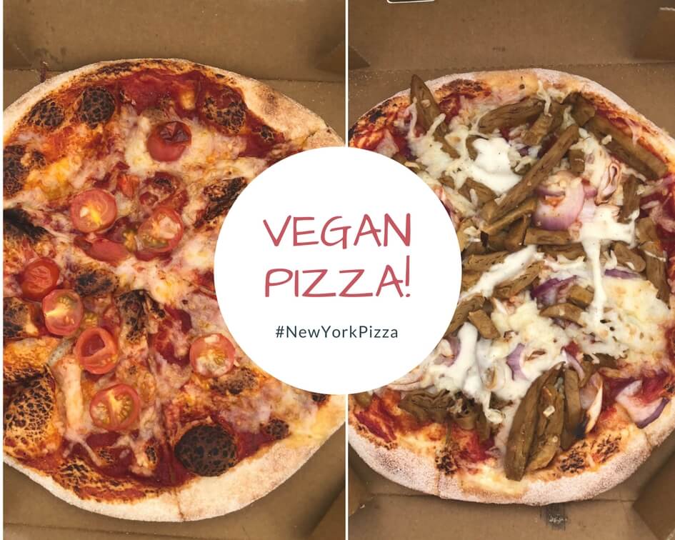 Er is vanaf nu vegan pizza verkrijgbaar bij New York Pizza in heel Nederland